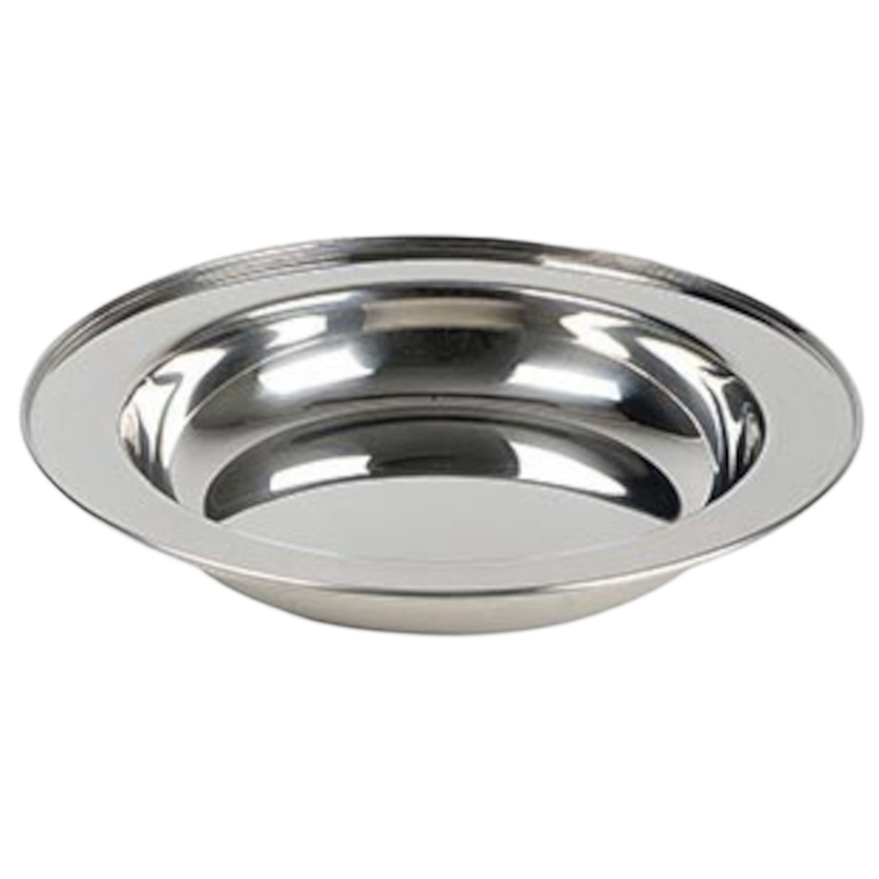 Tatonka Suppenteller, tiefer Teller, Silber