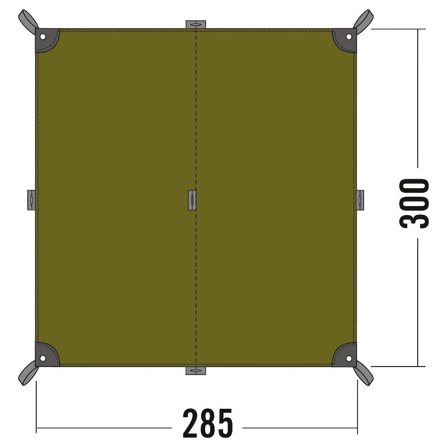 Tatonka Tarp 2, Zelt, olivgrün