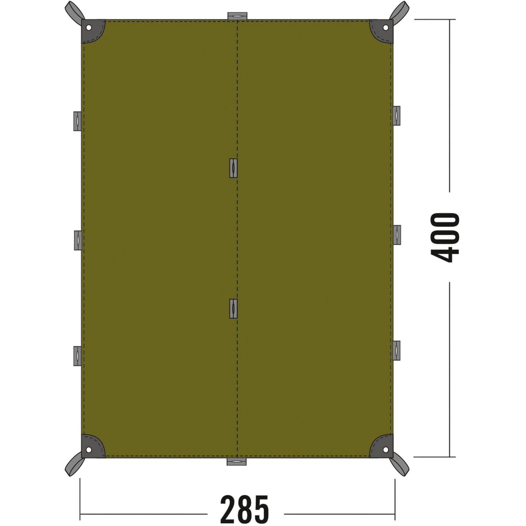 Tatonka Tarp 4, grün
