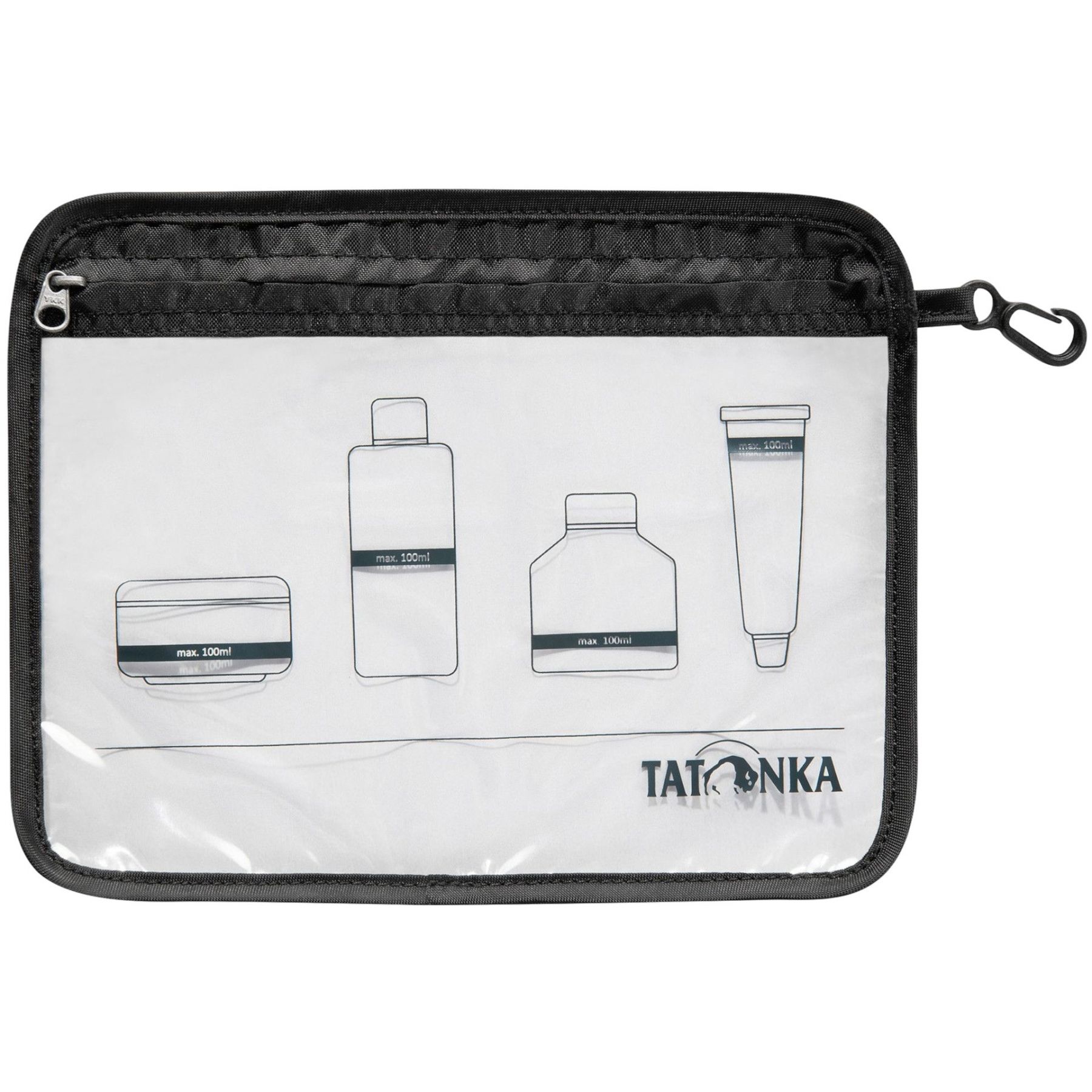 Tatonka Zip Flight Bag A5, Packtasche, schwarz