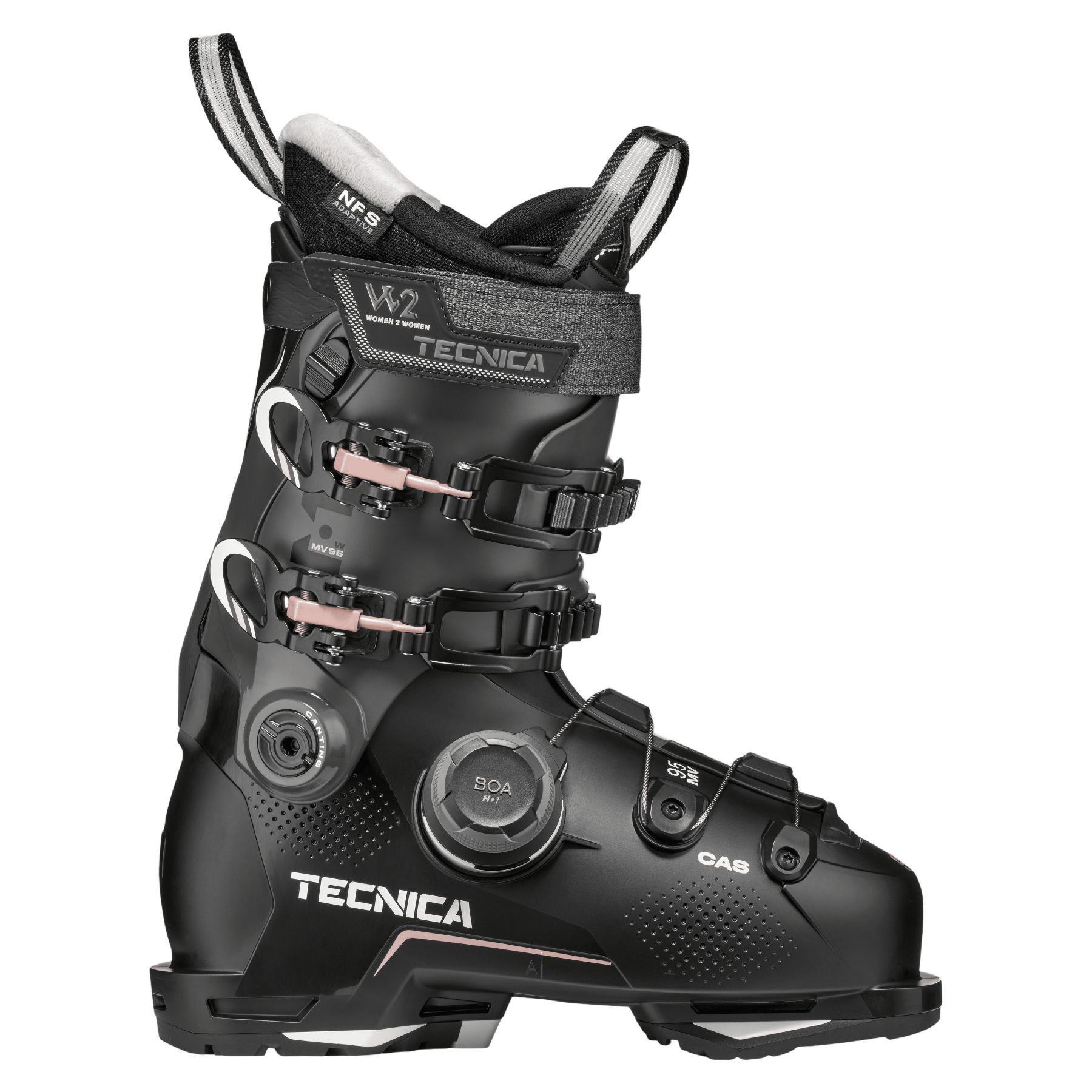Tecnica Mach BOA MV 95 W, Skischuhe, Damen, schwarz