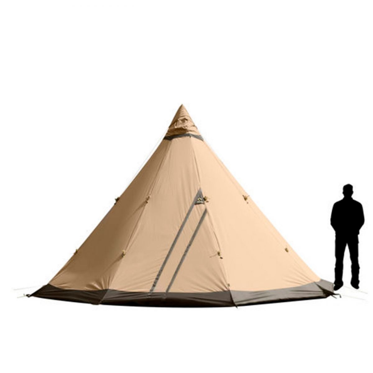 Tentipi Safir CP, Zelt, beige, 9