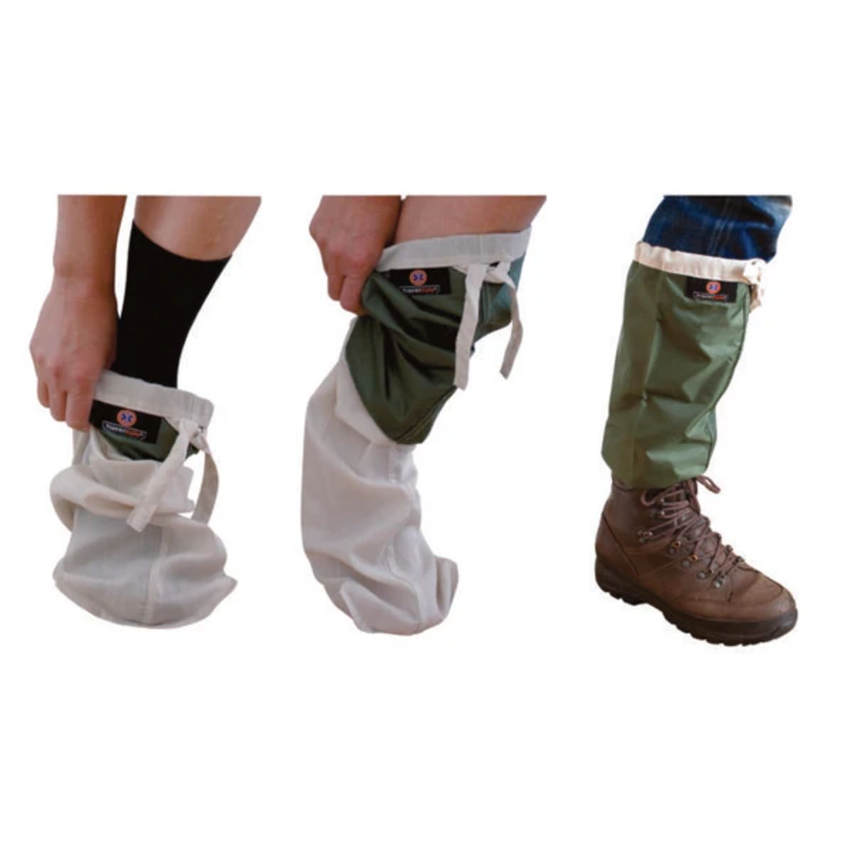 Travel Safe TravelSafe Anti-Blutsauger-Socken, Green,White