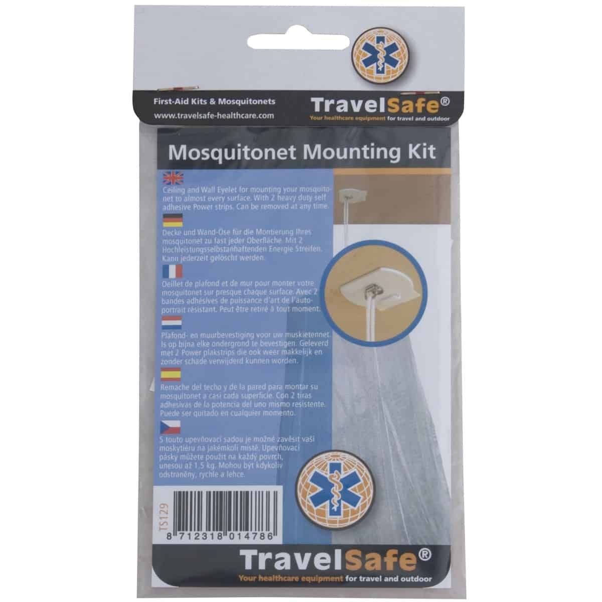 Travel Safe TravelSafe Moskitonetz Montageset, White
