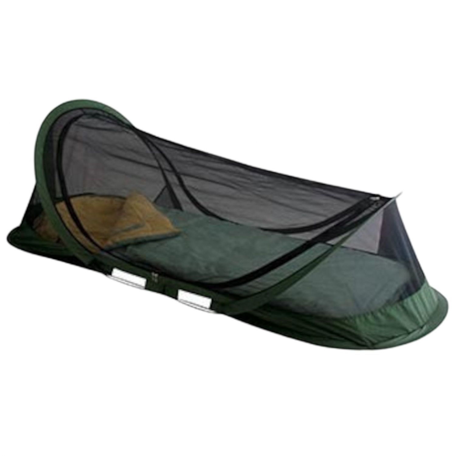 TravelSafe Zelt mit Moskitonetz, 1 Person, Pop-up, grün