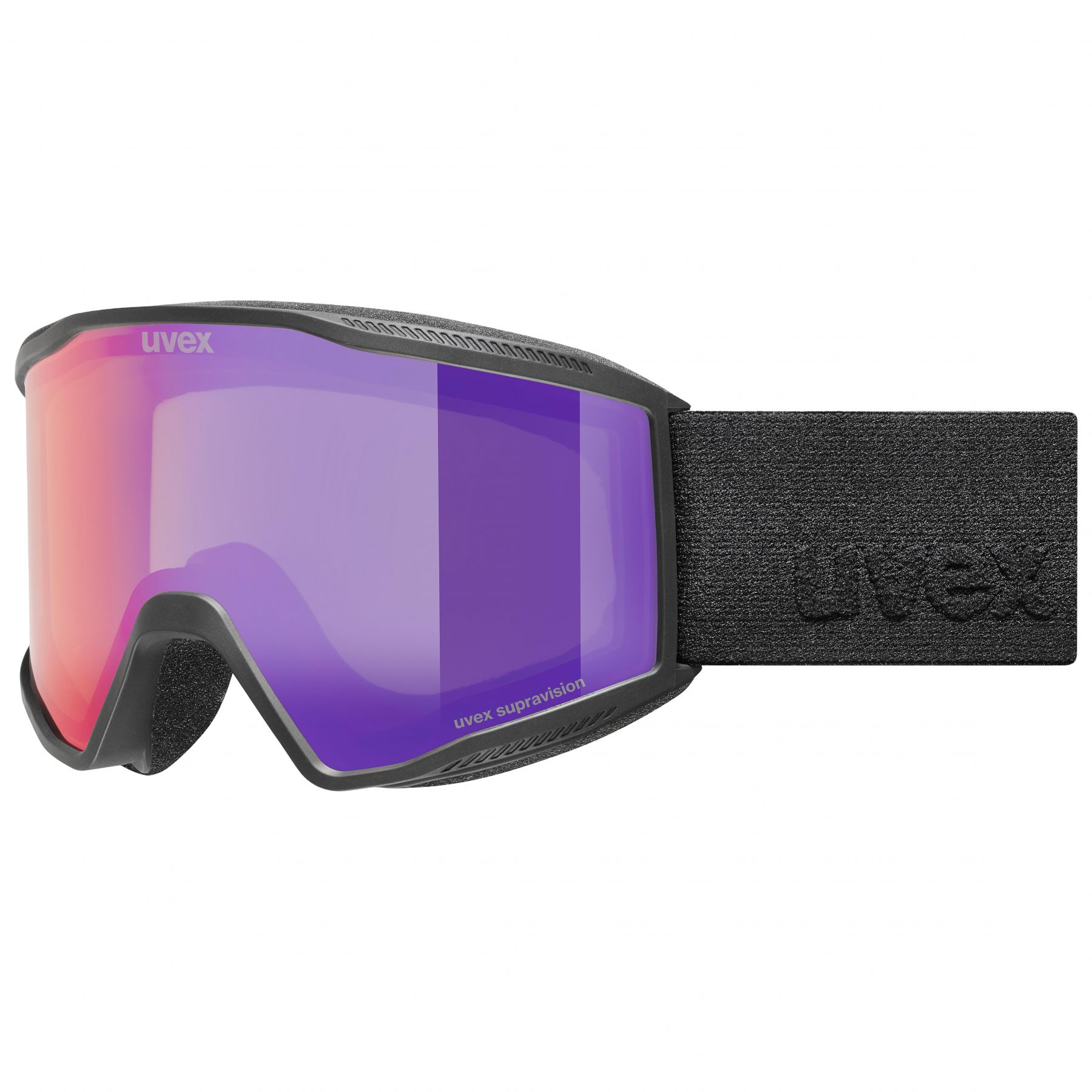 Uvex Blast FM, Skibrillen, schwarz
