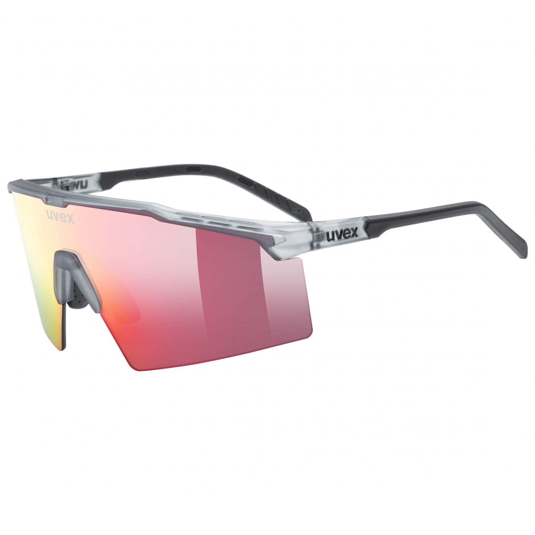 Uvex Flowline, Sonnenbrille, schwarz