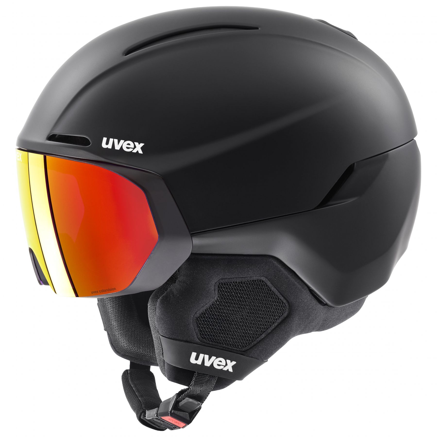Uvex Horizon CV Visor, Skihelm mit Visier, Pink