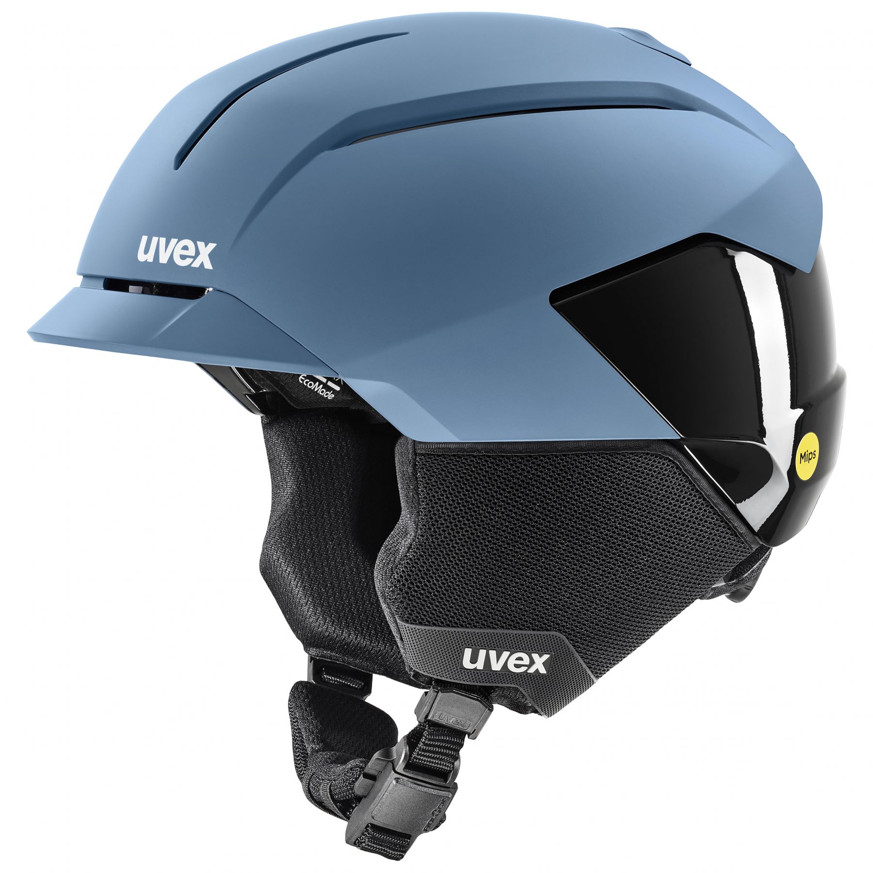 Uvex Levitate MIPS, Skihelm, blau/schwarz