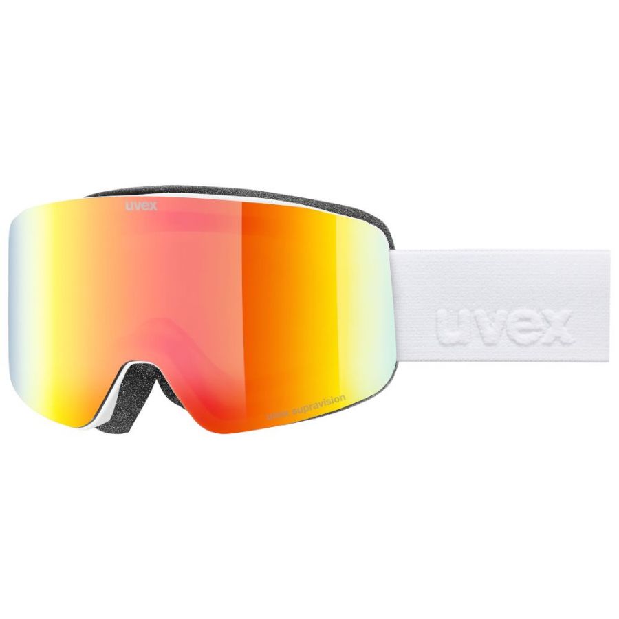 Uvex pwdr FM, Skibrille, Junior, weiß