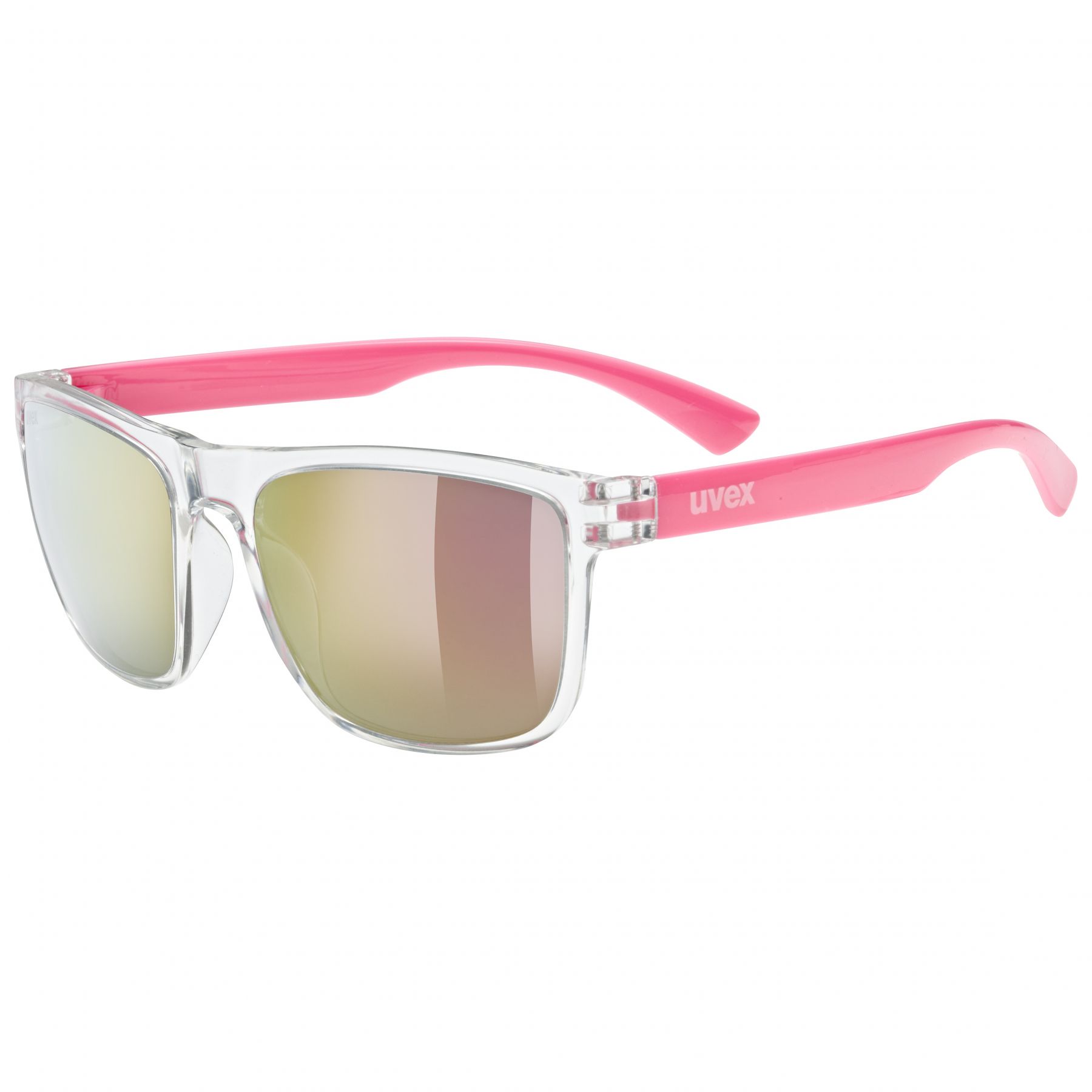 Uvex rookie, Sonnenbrille, Junior, transparent/pink