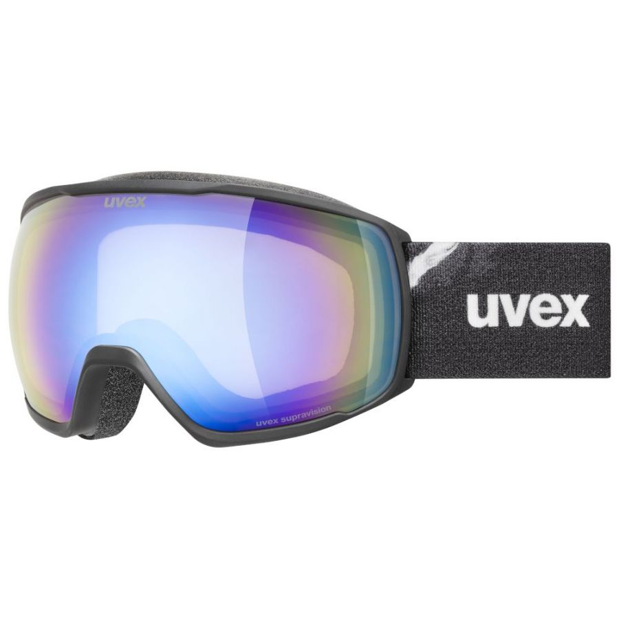 Uvex Victorious FM, Skibrille, schwarz/weiß
