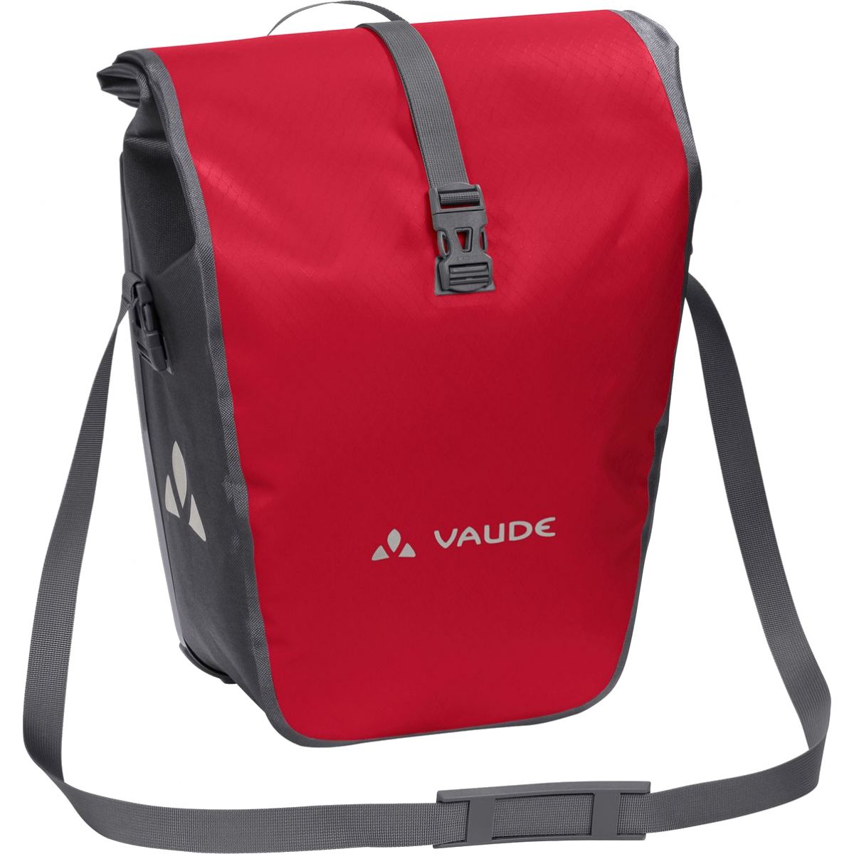 Vaude Aqua Back Single, wasserdichte Fahrradtasche, rot