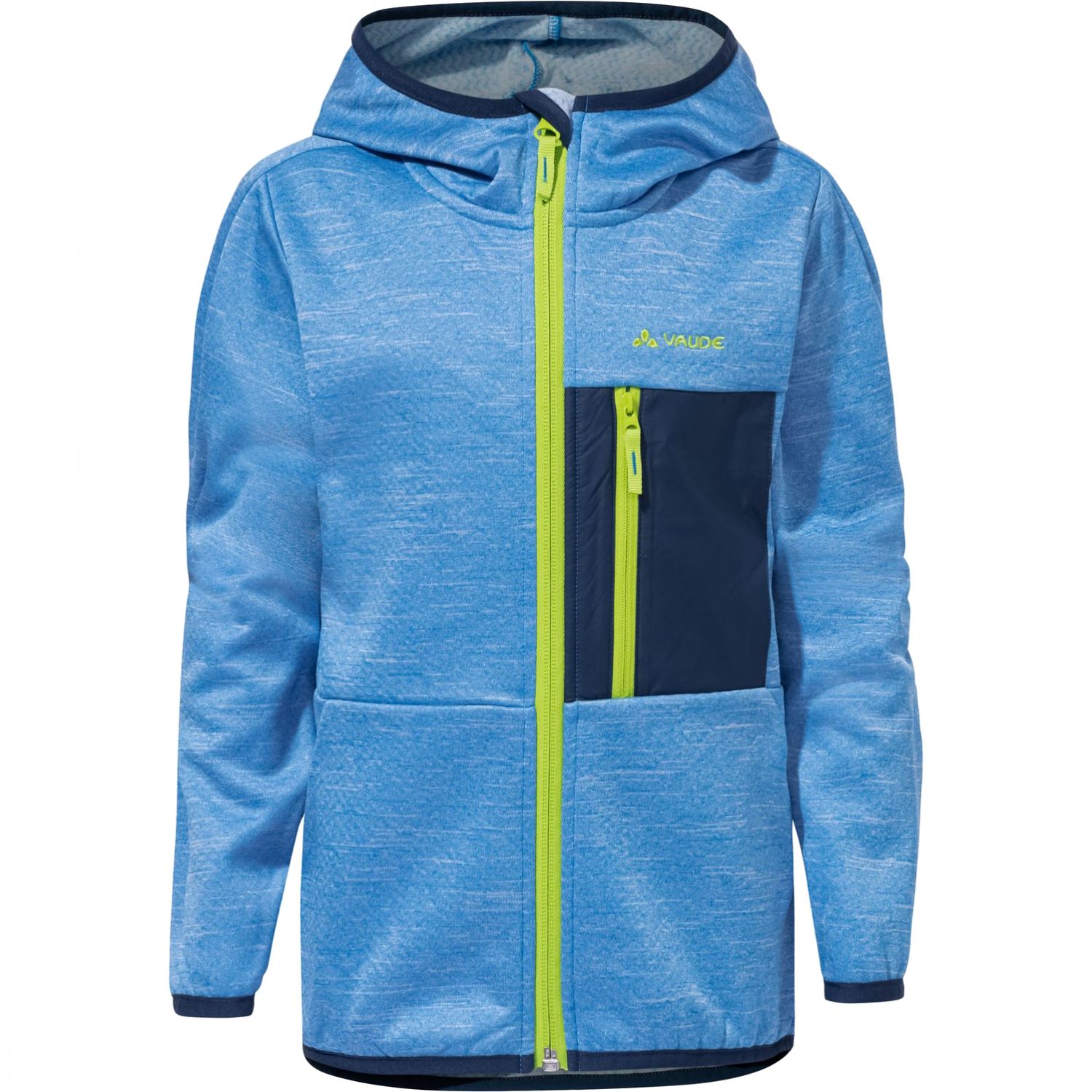 Vaude Kids Kikimora Jacket, Fleecejacke, blau