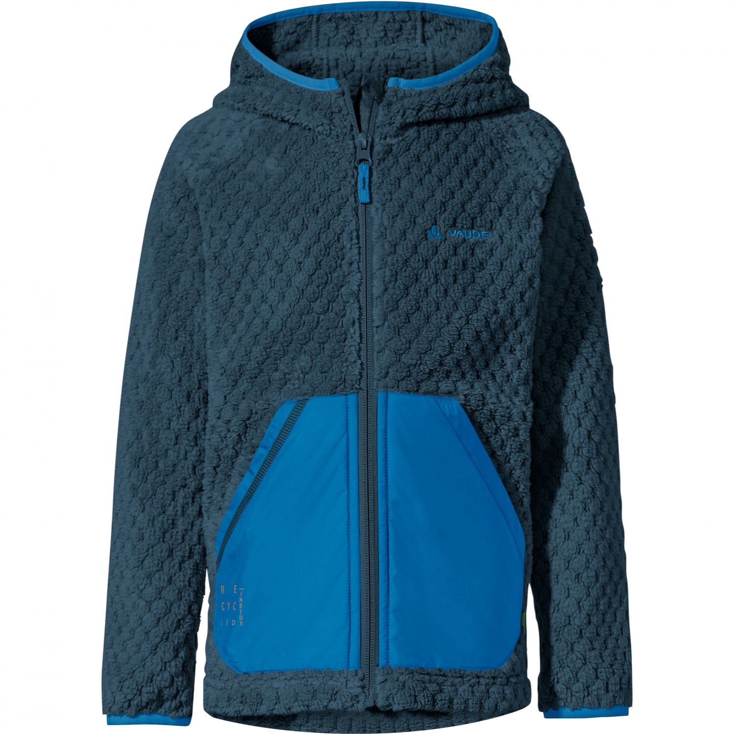 Vaude Kids Manukau Fleece Jacket, Fleecejacke, blau