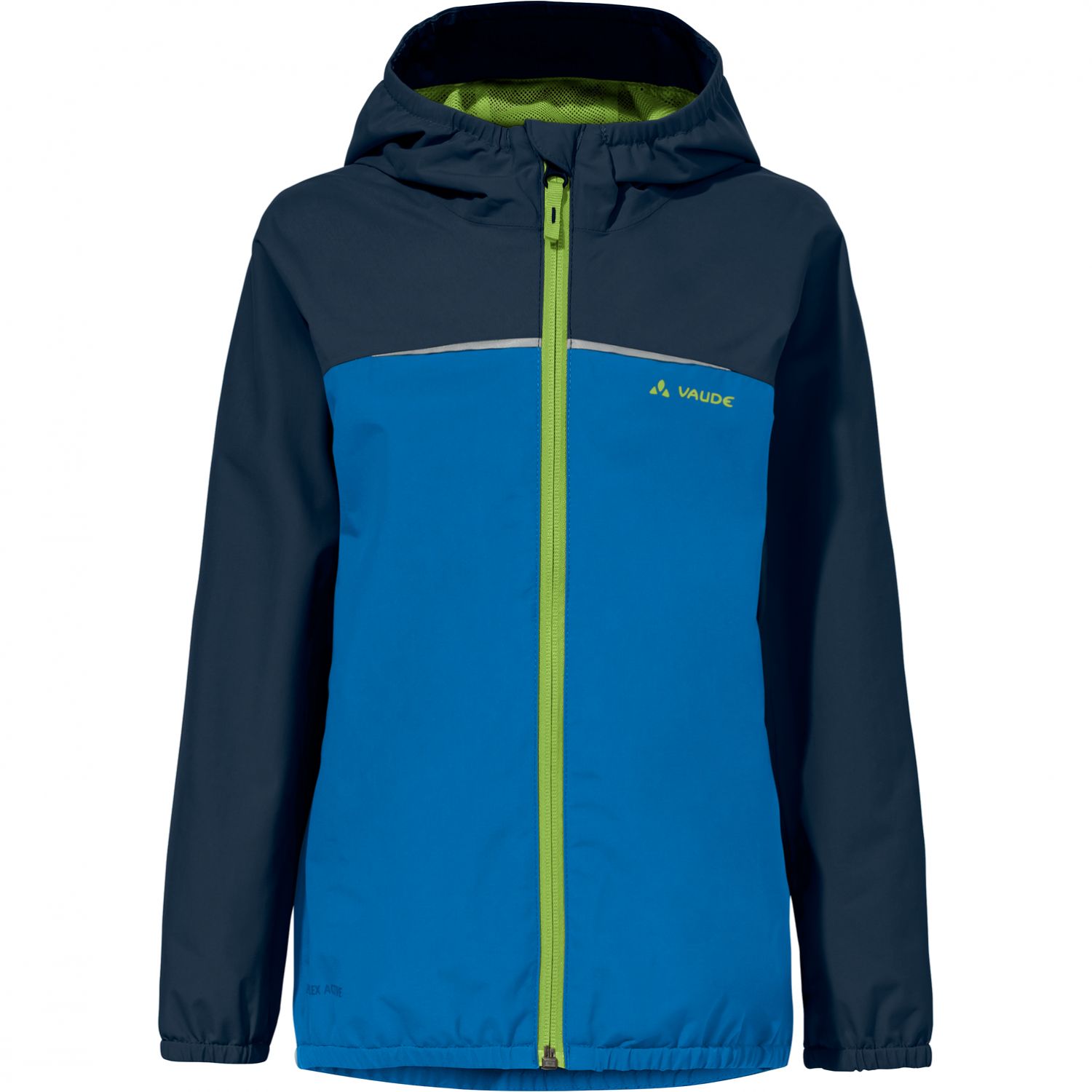 Vaude Kids Turaco Jacket II, Regenjacke, blau