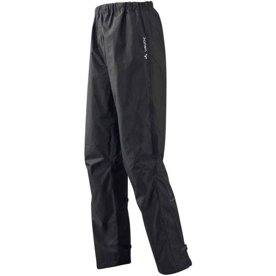 Vaude Men's Fluid Pants II S/S+L/S, Regenhose, Herren, schwarz