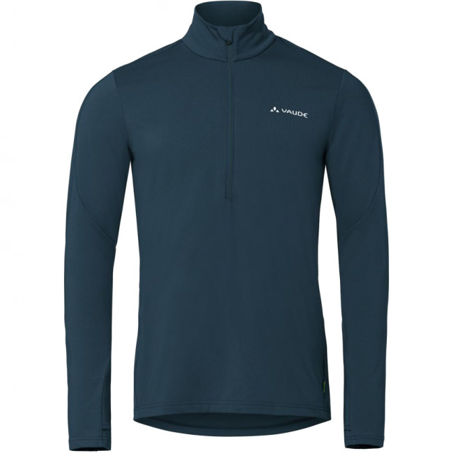 Vaude Men's Livigno Halfzip II, Zwischenschicht, Herren, Blau