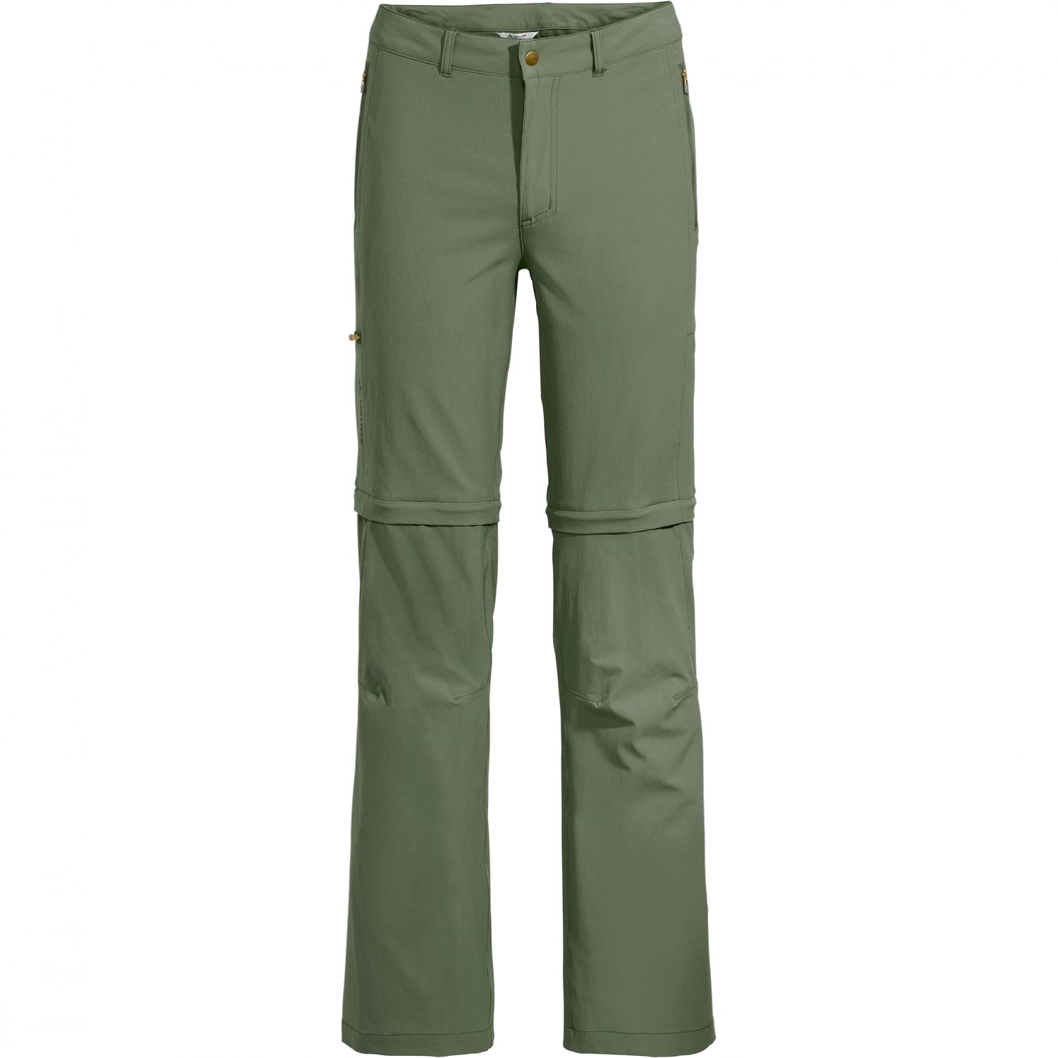 Vaude V Men's Farley Stretch ZO Pants, Wanderhosen, Herren, grün
