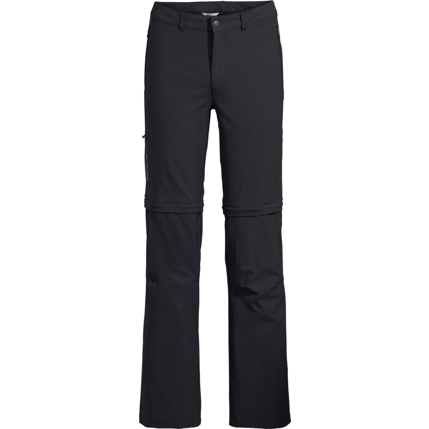 Vaude V Men's Farley Stretch ZO Pants, Wanderhosen, Herren, schwarz