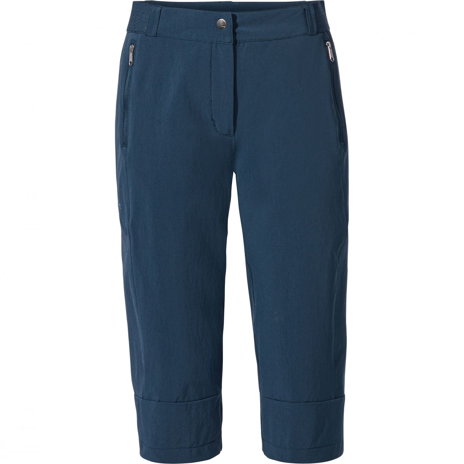 Vaude Women's Farley Stretch Capri III, Wanderhosen, Damen, dunkelblau