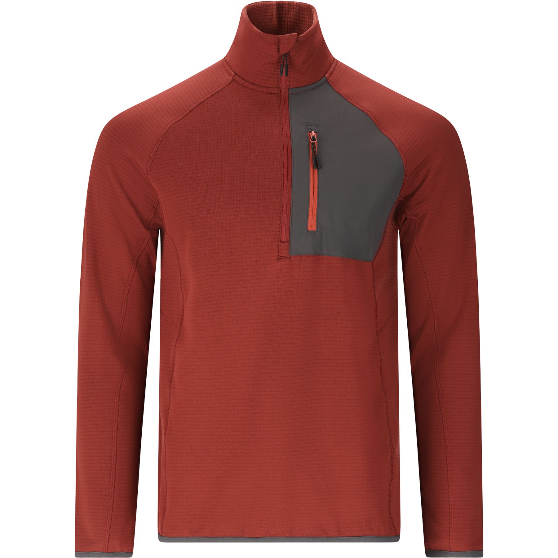 Whistler Helge, Fleece-Pullover, Herren, madder brown