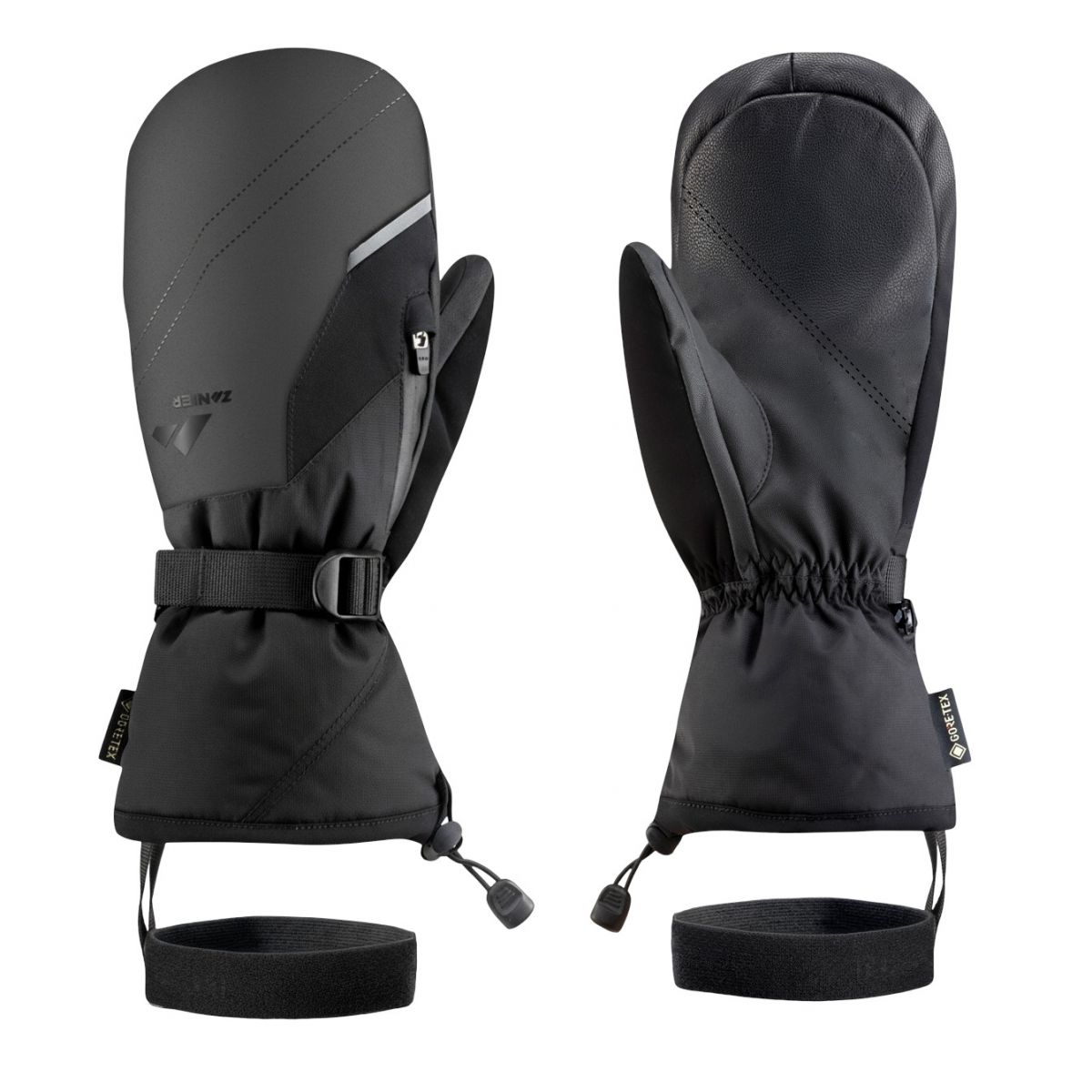 Zanier Ride GTX, Skifäustlinge, schwarz
