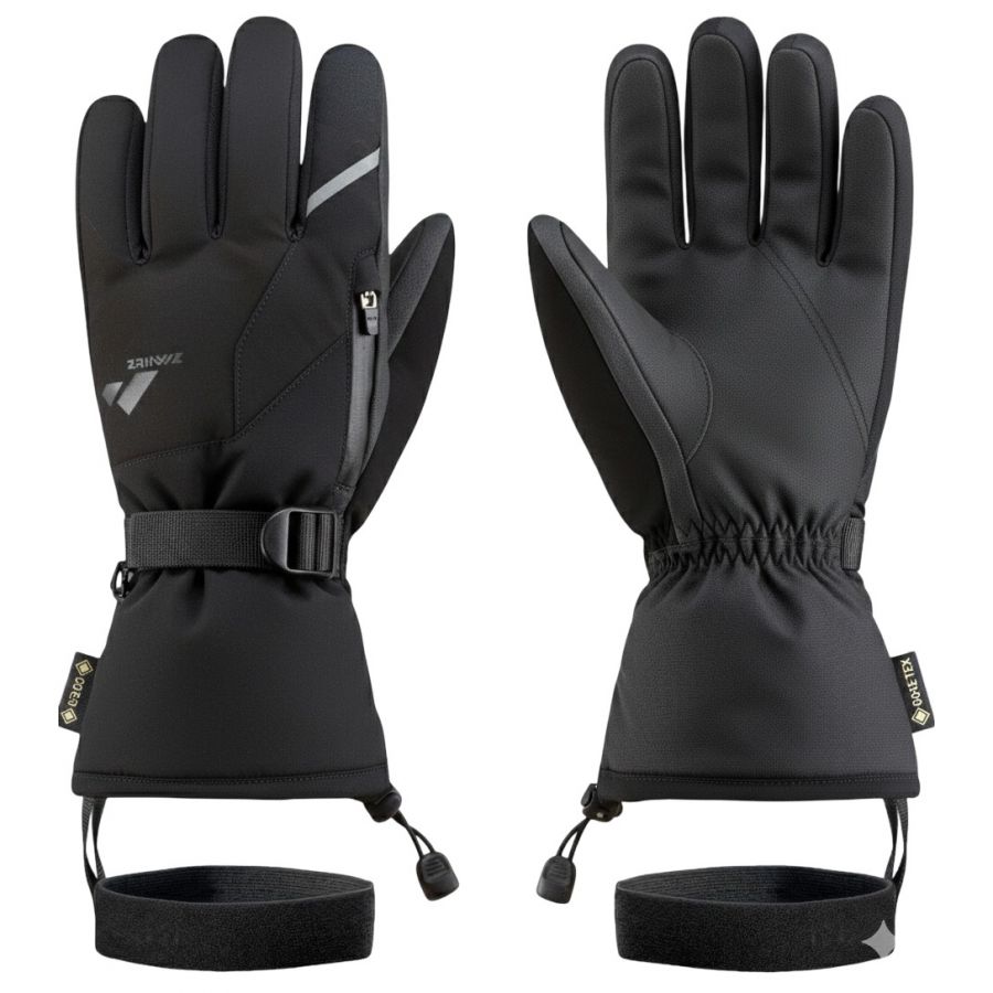 Zanier Ride GTX, Skihandschuhe, schwarz
